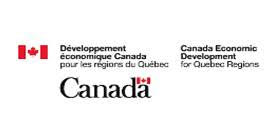 Logo du Développement économique Canada pour les régions du Québec